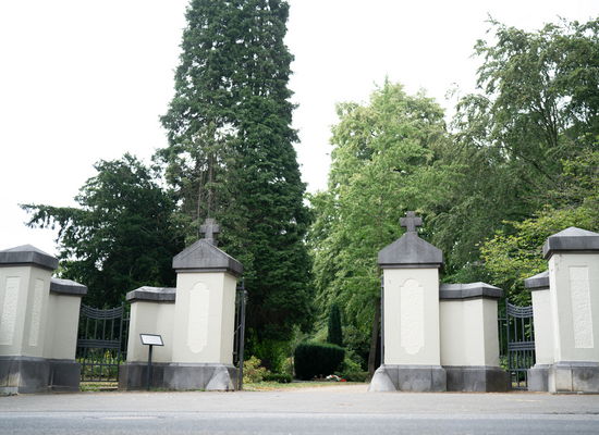 Friedhof Bockert in Viersen, Haupteingang